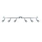 Saxby Amalfi 6 Light chrome 35W Spotlight Bar