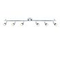 Saxby Amalfi 6 Light chrome 35W Spotlight Bar