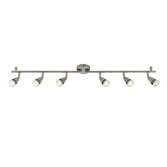 Saxby Amalfi 6 Light antique brass 35W Spotlight Bar