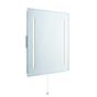 Saxby Glimpse IP44 Cool White Shaver Mirror with Light