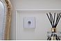 Soho Lighting White & Polished Chrome With Chrome Edge 20A 1 Gang 2 Way Toggle Switch Screwless