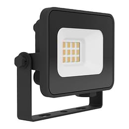 Eglo Risacca-E Small Black Outdoor LED Flood Light 4000K IP65