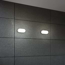 Eglo Boschetto-E White Outdoor LED Wall/Ceiling Light 4000K IP54
