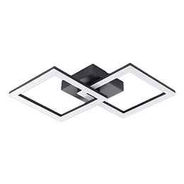 Eglo Huerta-E Black LED Ceiling Light 3000K