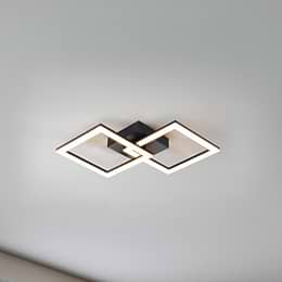 Eglo Huerta-E Black LED Ceiling Light 4000K