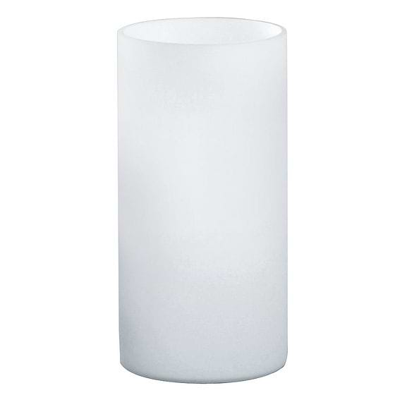 Eglo GEO White Opal Glass Cylinder Table Lamp