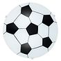 Eglo JUNIOR 1 White & Black Glass Football Ceiling Light