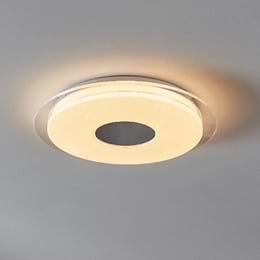 Eglo Lanciano-Z White Transparent LED Ceiling Light 2700-6500K