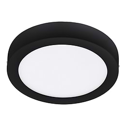 Eglo Neoteric Small Black Round Ceiling Light