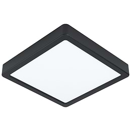 Eglo Neoteric Small Black Deep Square Ceiling Light