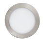 Eglo FUEVA-Z Satin Nickel Smart Large LED Recessed Light CCT IP44