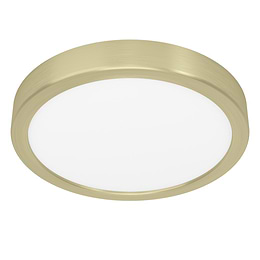 Eglo FUEVA 5 Brushed Brass LED Ceiling & Wall Light