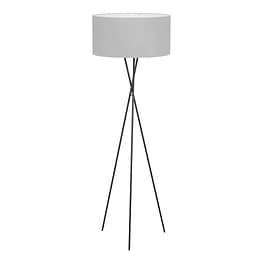 Eglo FONDACHELLI Black & Grey Tripod Floor Lamp