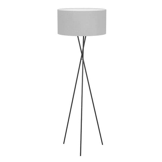 Eglo FONDACHELLI Black & Grey Tripod Floor Lamp