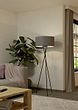 Eglo FONDACHELLI Black & Grey Tripod Floor Lamp