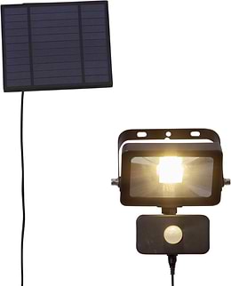 Eglo VILLAGRAPPA Black Solar Motion LED Ground Spike Light IP44
