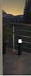 Eglo BASALGO-Z Black IP44 9W Smart LED Post Light