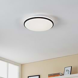 Eglo Pinetto White LED Wall/Ceiling Light 4000K IP44