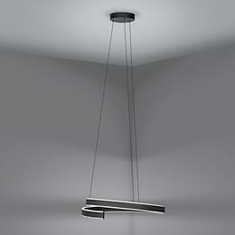 Eglo ANDABAIA-Z Black Spiral Smart LED Pendant Light