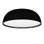 Eglo TOLLOS-Z Matte Black Round Smart LED Ceiling Light