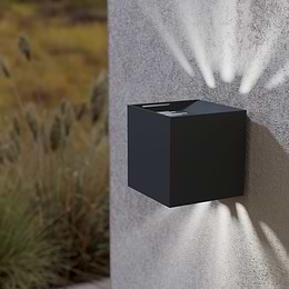 Eglo Calpino 2 Anthracite Outdoor LED Wall Light 3000K IP54