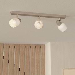 Eglo Corato Triple Sandy Satin Nickel E14 Spotlight