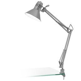 Eglo FIRMO Silver Adjustable Clamp Table Light