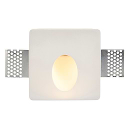 White IP Rated Wall Light
