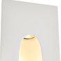 Saxby Zeke Rectangular 1.5W Warm White LED Wall Light
