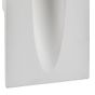 Saxby Zeke Rectangular 1.5W Warm White LED Wall Light