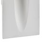 Saxby Zeke Rectangular 1.5W Warm White LED Wall Light