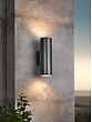 Eglo Riga Anthracite Outdoor GU10 Wall Light IP44