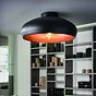 Eglo Ceiba Modern Black & Copper Ceiling Light