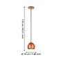 Eglo Rocamar Copper E27 Pendant Light