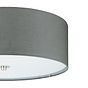 Eglo Pasteri Satin Nickel & Grey E27 Ceiling Light