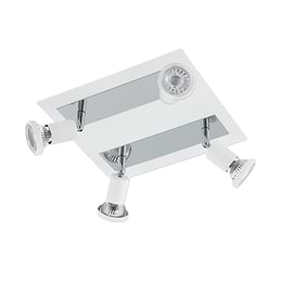 Eglo Sarria White Chrome GU10 Spotlight