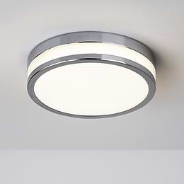Eglo Led Palermo Chrome LED Wall/Ceiling Light 3000K IP44