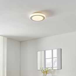 Eglo Led Carpi White Chrome LED Wall/Ceiling Light 3000K IP44