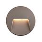 Saxby Severus Grey CCT round indirect IP65 2.8W Exterior Wall Light