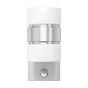 Eglo Atollari Stainless Steel Silver Outdoor LED Wall Light 3000K IP44 with Sensor