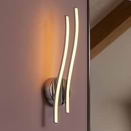 Eglo Valmora Chrome LED Wall Light 3000K