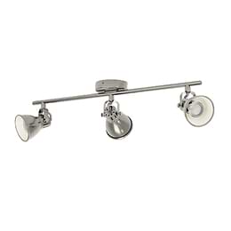 Eglo Seras Triple Antique Nickel Cream GU10 Spotlight