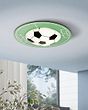 Eglo TABARA White Black & Green Football Ceiling Light