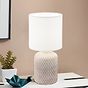 Eglo BELLARIVA White & Cream Boho Table Light