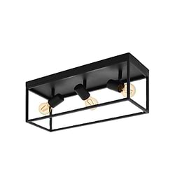 Eglo Silentina Small Black E27 Ceiling Light