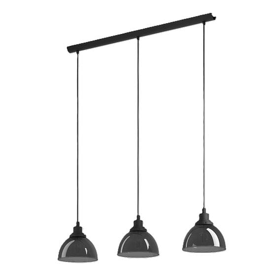 Eglo Beleser Black E27 Pendant Light