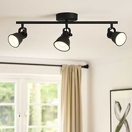 Eglo Seras 2 Black GU10 Spotlight