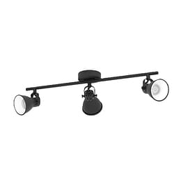 Eglo Seras 2 Black GU10 Spotlight