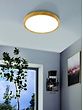 Eglo Musa Large Brown Round LED Ceiling Light Black