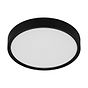 Eglo Musa Small Black Round LED Ceiling Light Black